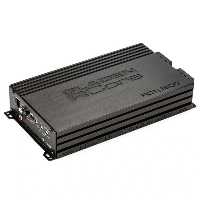 Gladen RCore 1|1200 monoforsterker Monoforsterker, 1120W RMS i 1 Ohm 