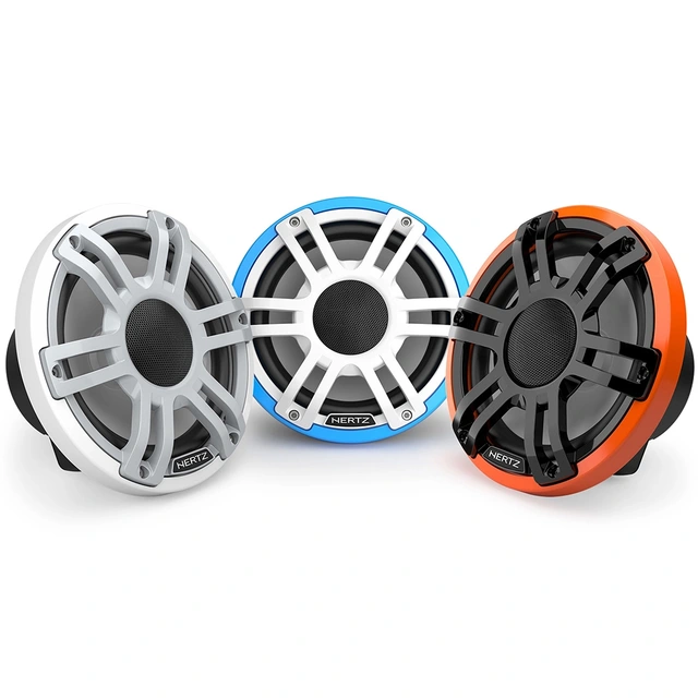 Hertz HMX 7.7 S-LD-G Marine høyttalere 100W RMS, RGB LED belysning, IP65 