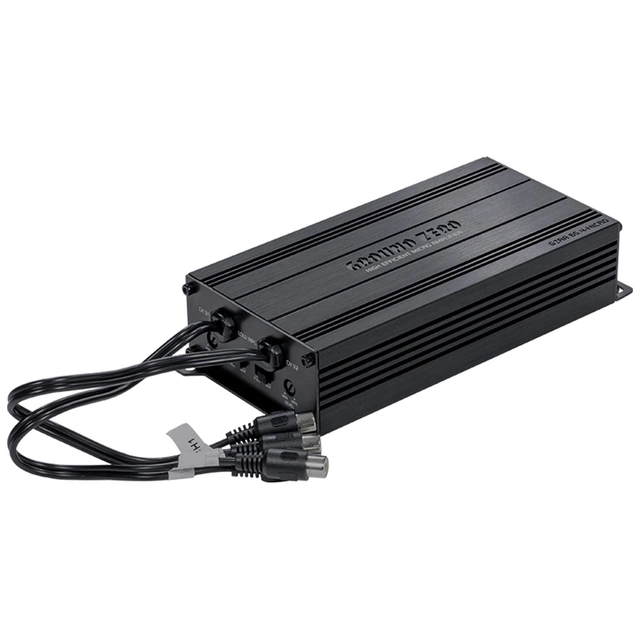 Ground Zero GZRA 65.4-MICRO - 4 kanaler 4x75W i 2 Ohm. Plug & Play, ISO 