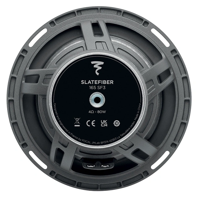 Focal PS 165 SF3 Slatefiber 3-veis sett 6,5", 80W RMS, Slatefiber 