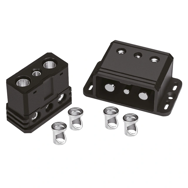 ESX Plug-in strømkontakt for bilstereo 20mm² 