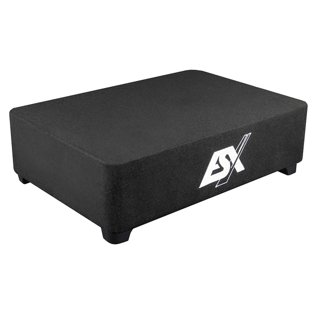 ESX QX10BXA 10" aktiv subwoofer 10" i kasse, 400W RMS, bassremote 