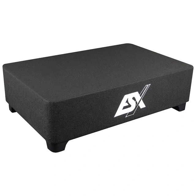 ESX QX12BXA 12" aktiv subwoofer 12" i kasse, 400W RMS, bassremote 