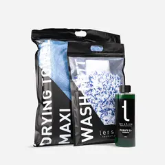 Tershine Vaskepakke – Purify S+ Purify S+, Tørkehåndkle, Vaskehanske