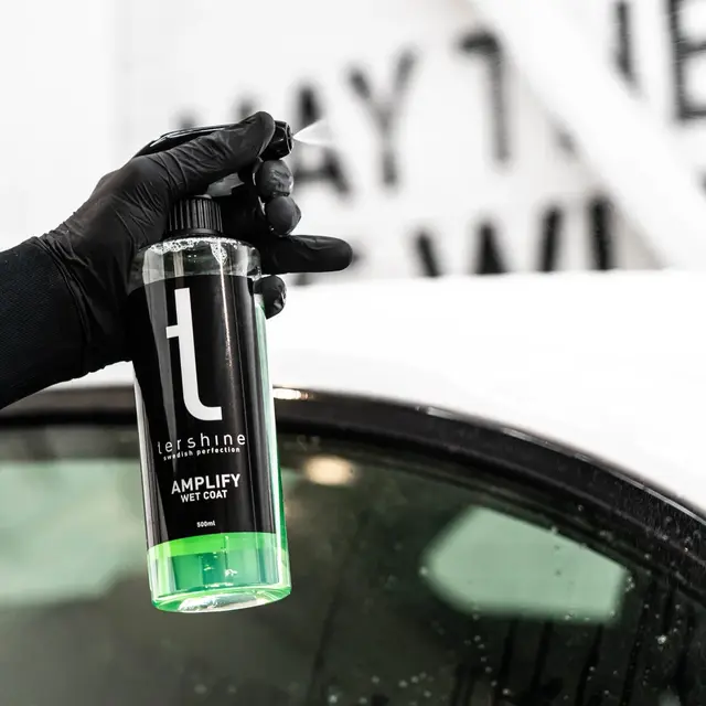 Tershine Vaskepakke – Purify & Amplify Purify S, Amplift, Tørkehåndkle, Hanske 
