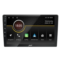 Stinger 9" Android multimediaenhet Trapezoid, Trådløs Carplay/Android Auto