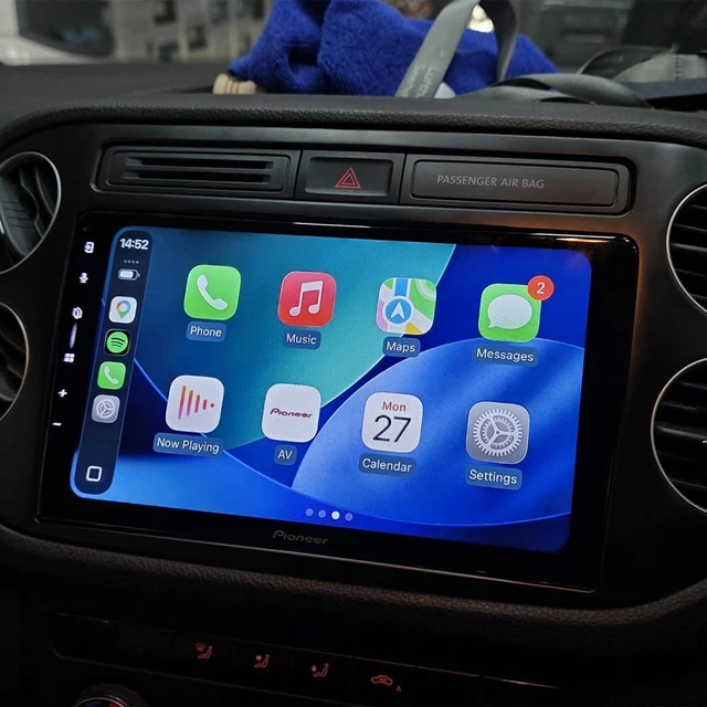 Pioneer Perfect Fit spiller til VW VW Tiguan (2012-2015) Sort 