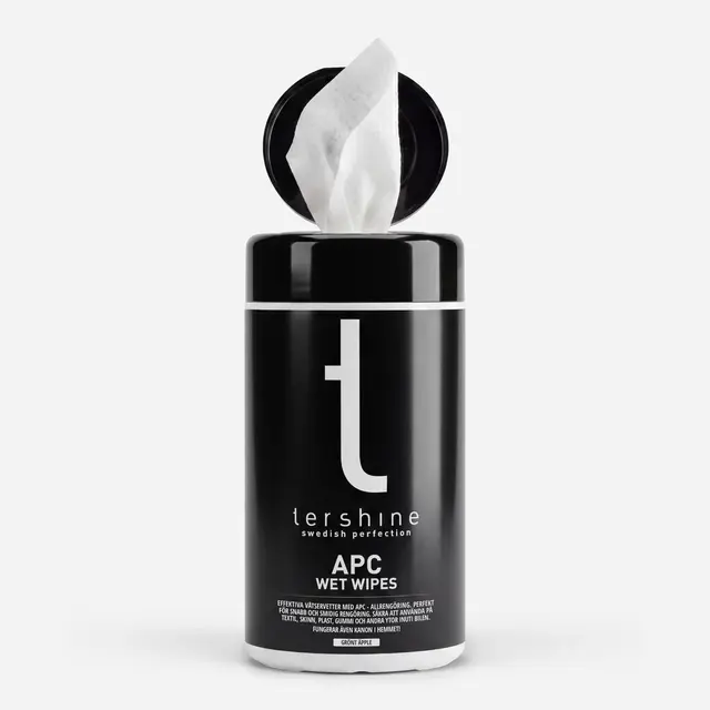 Tershine APC Wet Wipes Grønt Eple 