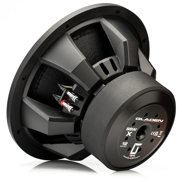Gladen Sigma Extreme 12" Subwoofer 12", 800W RMS, 1600W Maks, 2x2 Ohm 