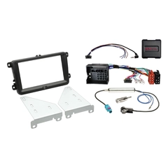 ACV 2-DIN monteringssett - komplett Seat/Skoda/VW (2003-2016) u/aktivt sys.