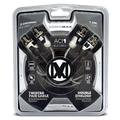 Sonomax OFC RCA Signalkabel 1 Meter, dobbelskjermet, OFC