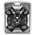 Sonomax OFC RCA Signalkabel 0,5 Meter, dobbelskjermet, OFC