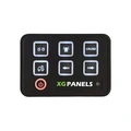 XG Bryterpanel 6-veis 40 Ampere 10-30V, Brakett, IP67