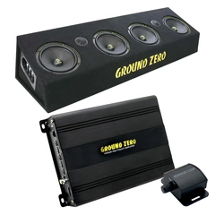 GZ 6,5" SPL Raggarplanke med forsterker GZIB 2.165SPL / GZIA 200.2