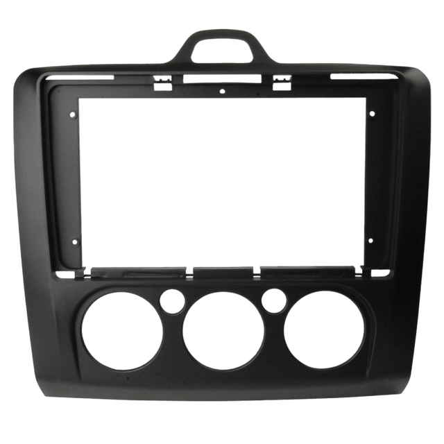 Monteringsramme for 9" spiller Sort Ford Focus (2005 - 2010) m/Manuell AC 