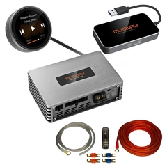 Musway M4 nano komplett lydpakke M4 nano, fjernkontroll, bluetooth, amcar