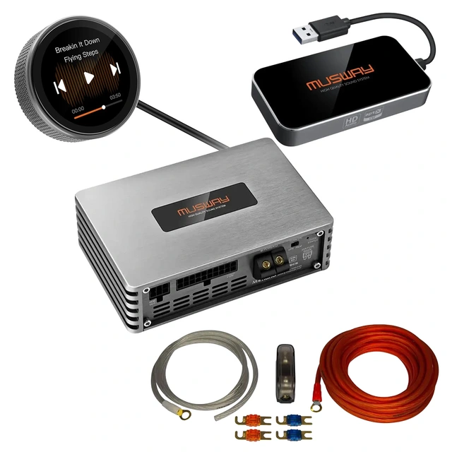 Musway M4 DSP lydpakke – Perfekt for amerikanske biler