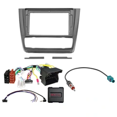 ACV 9" monteringssett - komplett BMW 1 (2007-2011) u/iDrive, m/auto AC