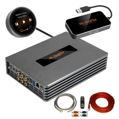 Musway M4 komplett lydpakke M4, fjernkontroll, bluetooth, amcar