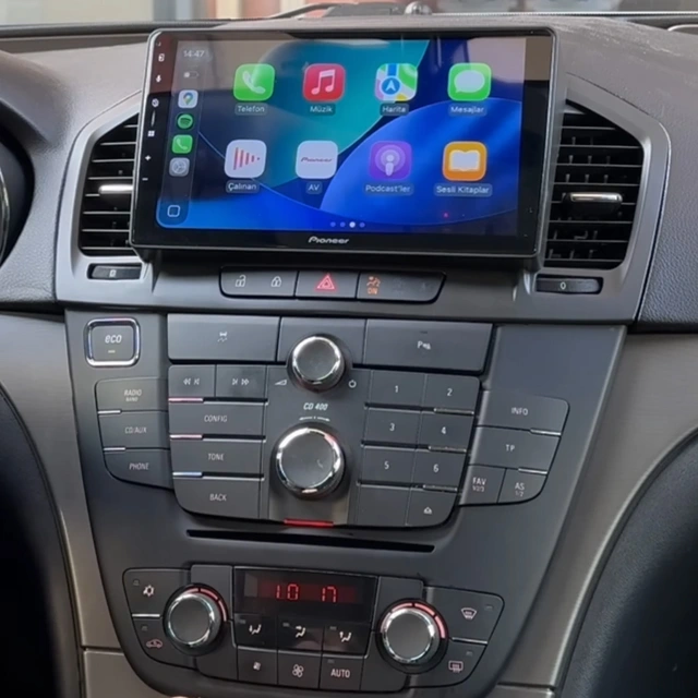 Pioneer Perfect Fit spiller til Opel Insignia (2008-2012) u/navigasjon 