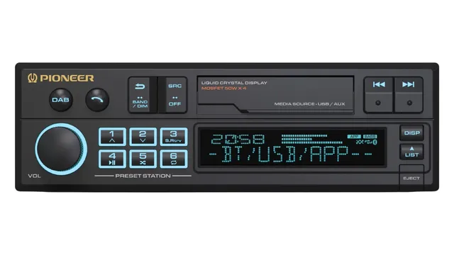 Pioneer SXT-C10PS Bilradiopakke BMW BMW 3-Serie (1982–1991) u/utvidet lydsys 