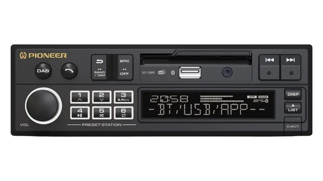 Pioneer SXT-C10PS Bilradiopakke BMW BMW 3-Serie (1982–1991) u/utvidet lydsys 