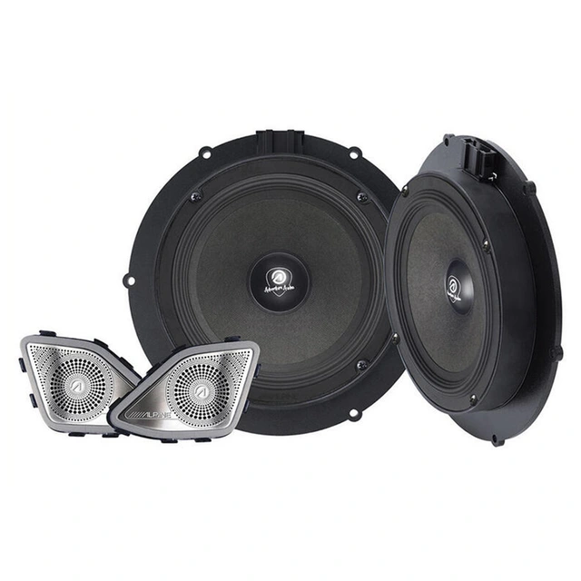 Alpine SPC-106T6-2 6,5" Høyttalersett. Høyttaleroppgradering for VW T6 