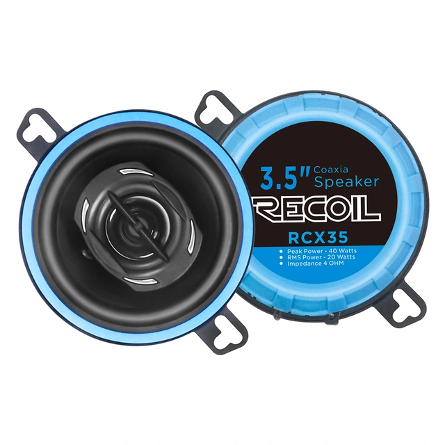 Recoil RCX35 høyttalerpar 3,5", 20W RMS, 40W Maks, ECHO-Serien 