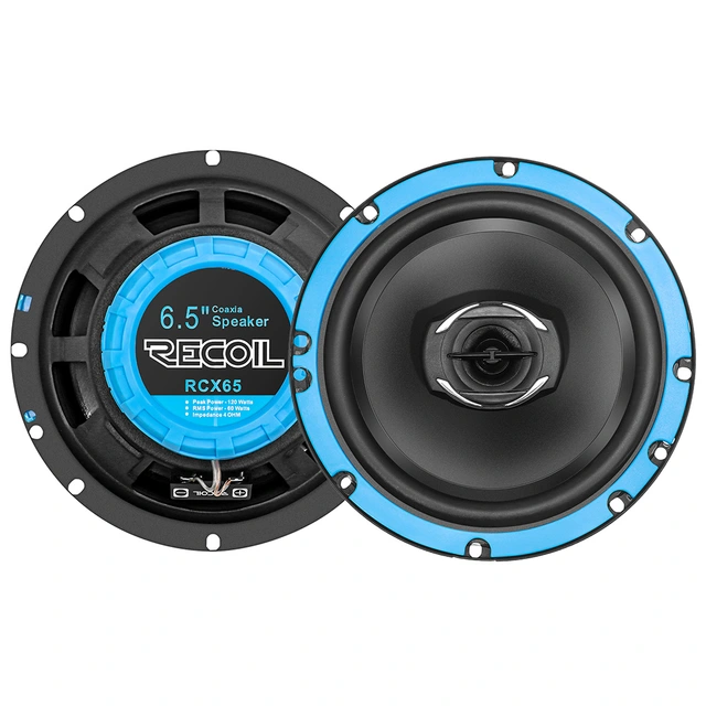 Recoil RCX65 høyttalerpar 6,5", 60W RMS, 120W Maks, ECHO-Serien 
