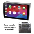 Pioneer Perfect Fit spiller til Toyota LC120 (2003-2009) u/navi u/utvidet lyd.