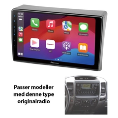 Pioneer Perfect Fit spiller til Toyota LC120 (2003-2009) u/navi u/utvidet lyd.