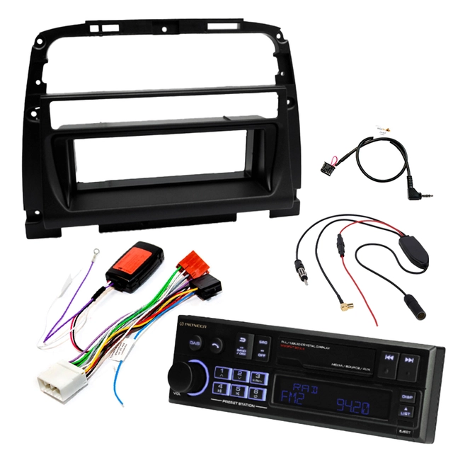 Pioneer SXT-C10PS Bilradiopakke Jaguar XK8/XKR (2000–2005) u/Premium lyd 