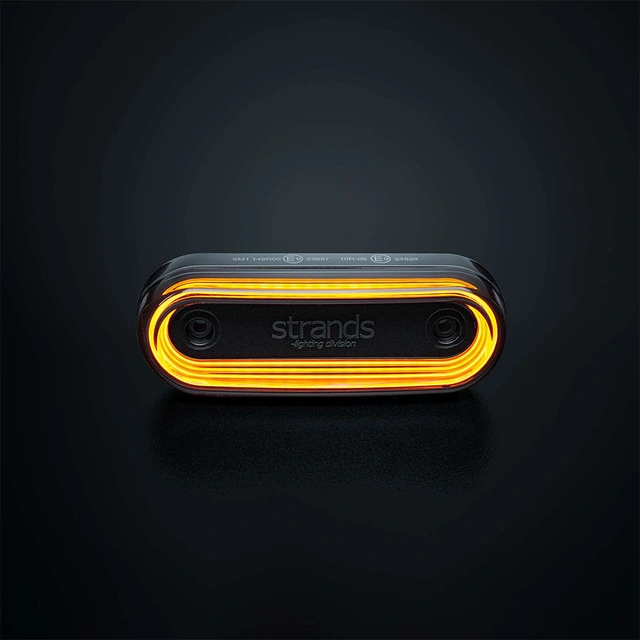 Strands FOR9T Gravity Posisjonslys LED, Oransje, 10-40V, 4,5W, pris per stk 