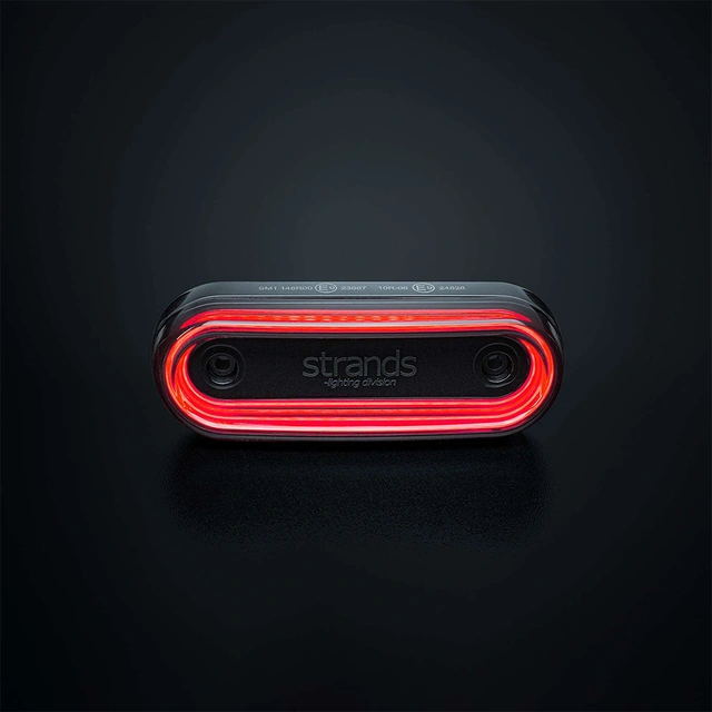 Strands FOR9T Gravity Posisjonslys LED, Rød, 10-40V, 4,5W, pris per stk 