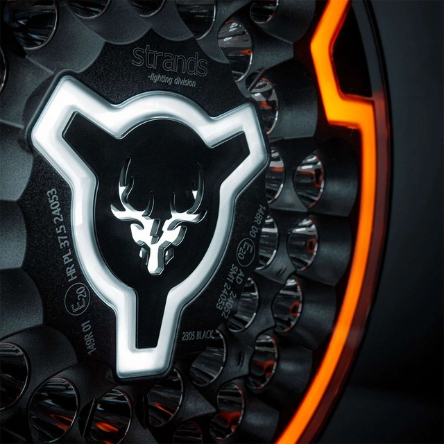 Strands Freedom Maximum 9" Dark fjernlys 13400 Lumen, 115W, per stk 