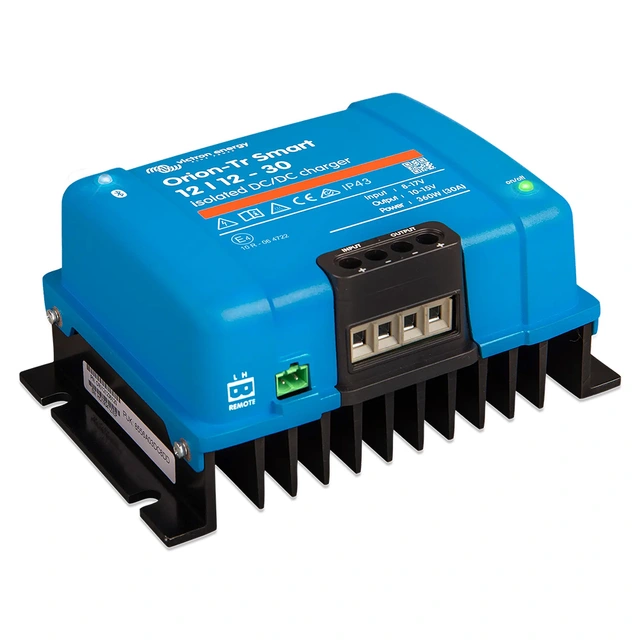 Orion-TR Smart DC-DC konverter 30A 12V -> 12V, 360W, Isolert 