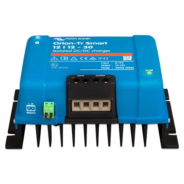 Orion-TR Smart DC-DC konverter 30A 12V -> 12V, 360W, Isolert 