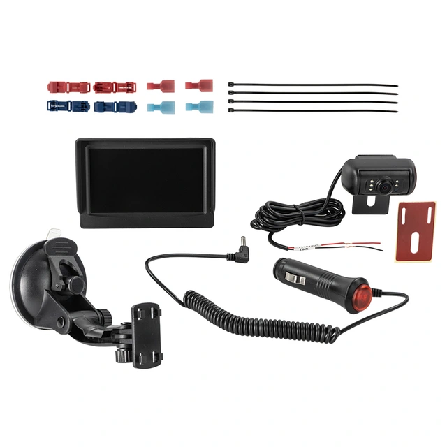 ACV 4,3" Ryggekamera & Monitor Kit – Trådløs 2.4G