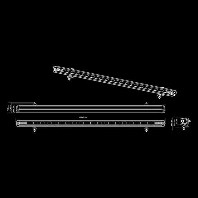 Strands Siberia XPA SR 42" ledbar 42", 14760 Lumen, Xperience-mode 