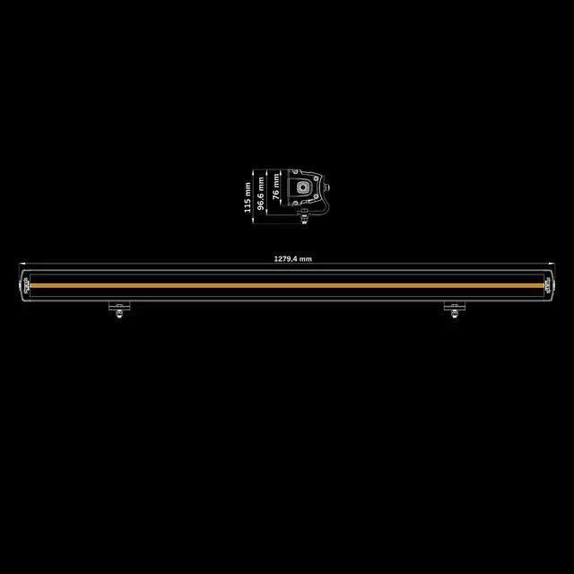 Strands Siberia XPA DR 50" ledbar 50", 30000 Lumen, Xperience-mode 