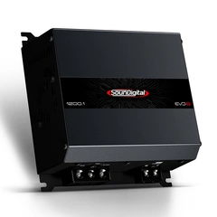 SounDigital SD1200.1 EVO6 2 ohm 1200W, 2Ohm, Ultrakompakt