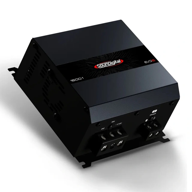 SounDigital SD1600.1 EVO6 1 ohm 1600W, 1Ohm, Ultrakompakt 