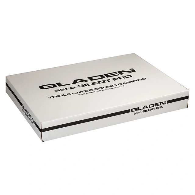 Gladen Aero Silent Pro 3-lags dempematter - 3,5m2 