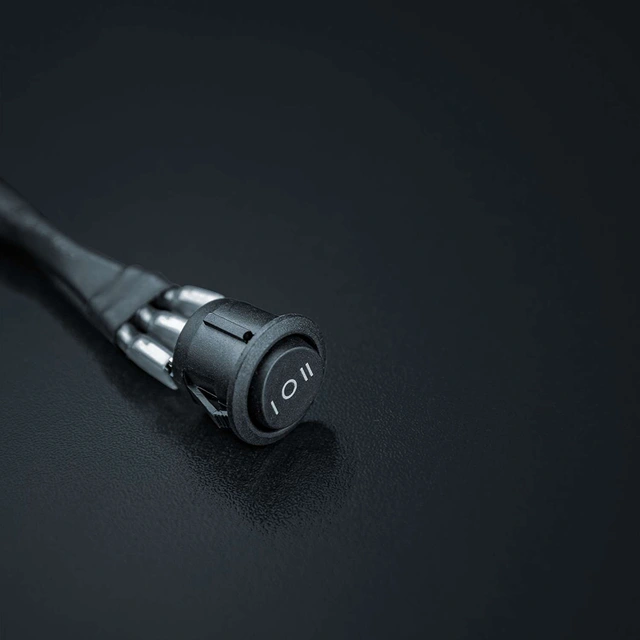 Strands Pro XBB Powerunit kabelsett Løse ledninger, med knapp for pos.lys 