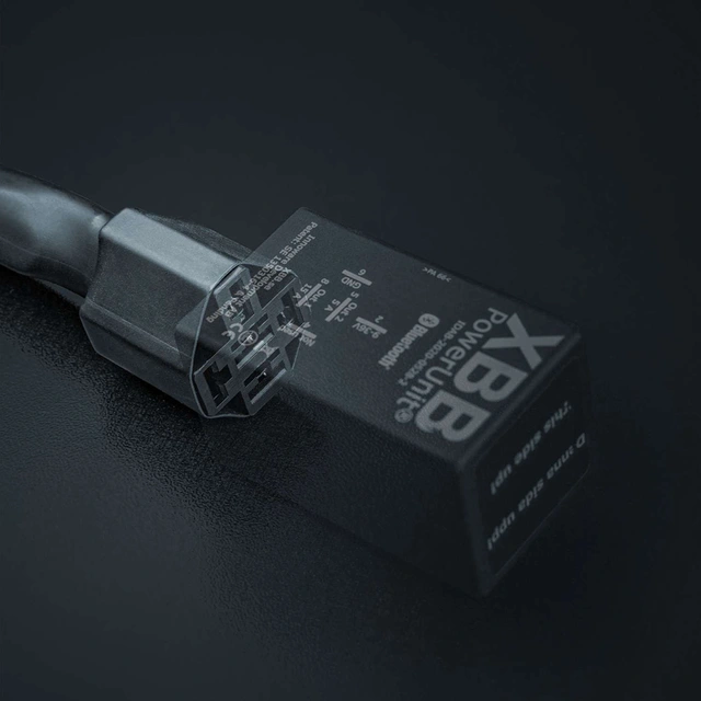 Strands Pro XBB Powerunit kabelsett Løse ledninger, med knapp for pos.lys 