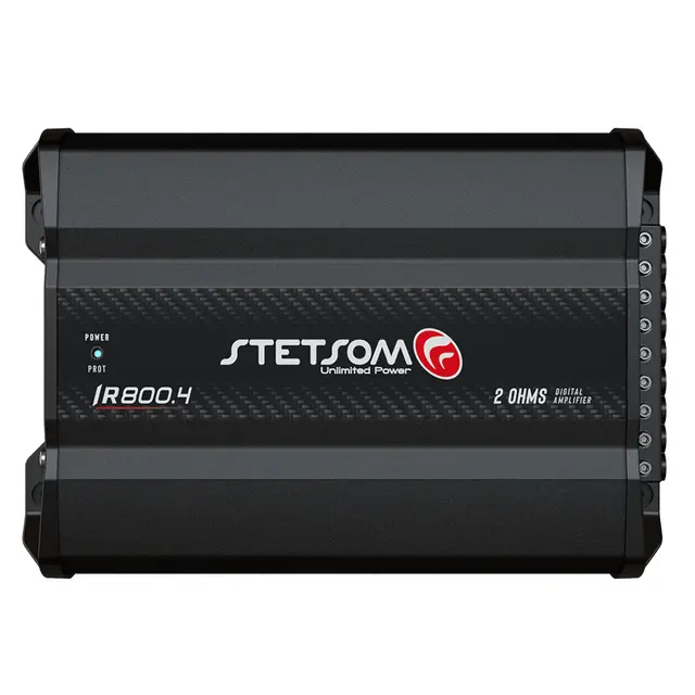Stetsom IR800.4-2 4-kanals forsterker 4x265W RMS, 2 Ohm, SPL 