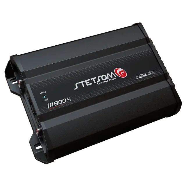 Stetsom IR800.4-2 4-kanals forsterker 4x265W RMS, 2 Ohm, SPL 