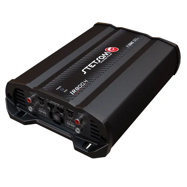 Stetsom IR800.4-2 4-kanals forsterker 4x265W RMS, 2 Ohm, SPL 