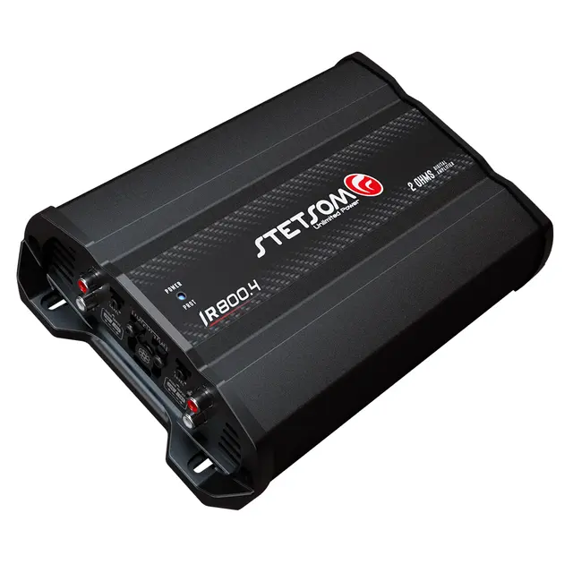 Stetsom IR800.4-2 4-kanals forsterker 4x265W RMS, 2 Ohm, SPL 