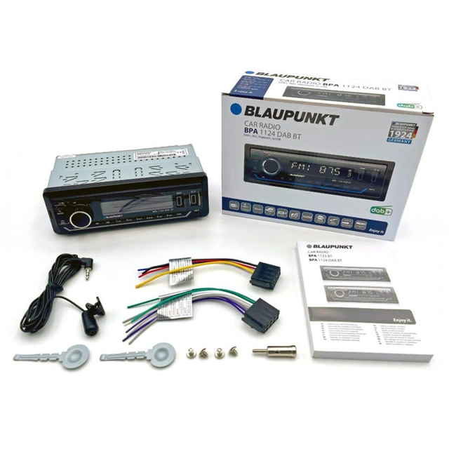 Blaupunkt BPA 1124 DAB BT DAB+, BT, USB, AUX, shortbody 